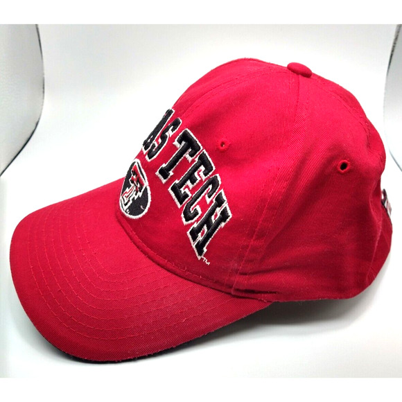 Texas Tech Red Raiders Zephyr Snapback Hat Red Black Embroidered Adjustable Cap - Picture 3 of 9